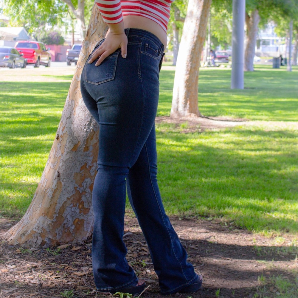 Denim Fueled Dark Wash Bootcut Jeans